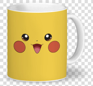 Caneca Pikachu Face De Vivi Saccna   Caneca Estampa De Remedio  HD Png Download