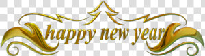 Happy New Year Text   Happy New Year Picsart  HD Png Download