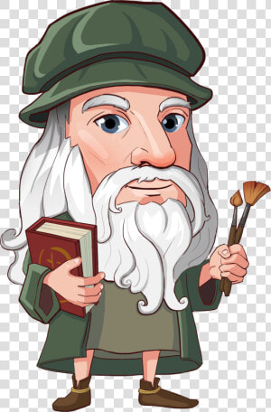 Davinci Img   Da Vinci Cartoon Png  Transparent Png