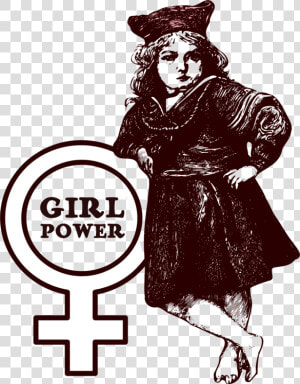 Girl Power Symbol   Png Power Girl  Transparent Png