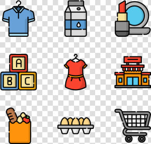 Supermarket   Train Station Icons  HD Png Download