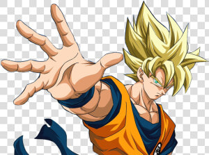  ftestickers  dragonball  goku  supersaiyan  anime   Yuya Takahashi Dragon Ball  HD Png Download