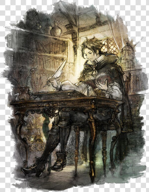 Cyrus Albright   Cyrus Albright Octopath Traveler  HD Png Download