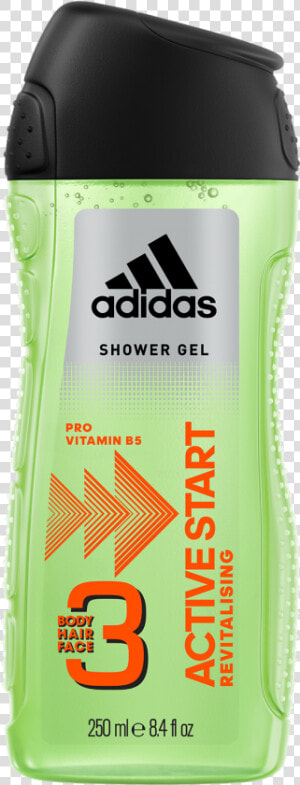 Active Start 3in1 Body  Hair And Face Shower Gel For  HD Png Download