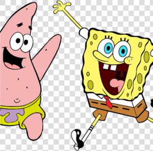 Spongebob Clipart Spongebob Squarepants Clip Art Cartoon  HD Png Download