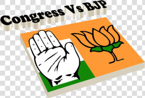 Bjp Vs Congress Png Free Download   Illustration  Transparent Png