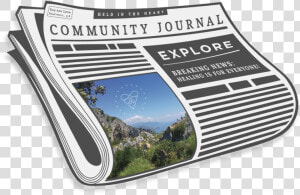 Hith Community Journal Icon 01   Newspaper Illustration  HD Png Download