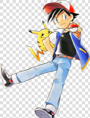 Pokéfanon   Pokemon Adventures Ash  HD Png Download