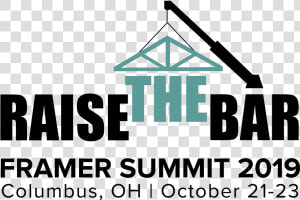 Raise The Bar Framer Summit 2019 Logo  HD Png Download