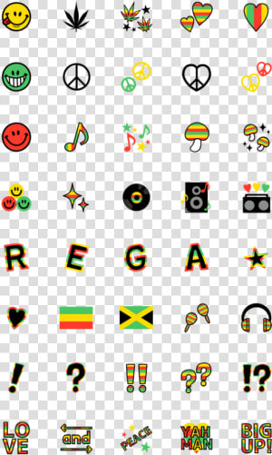 Reggae Emoji  HD Png Download