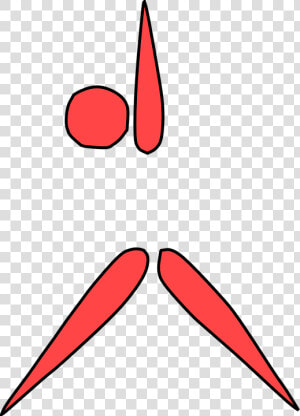 Aerobics  Figure  Fitness  Exercise  Gymnastics  Red   Aerobics Figures  HD Png Download