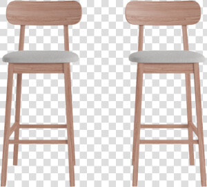 Piccolo Set Of 2 Bar Stools   Transparent Background Bar Stool Png  Png Download