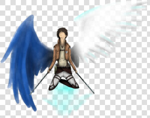 Mon Meilleur Dessin   Eren Jaeger Wings Of Freedom  HD Png Download