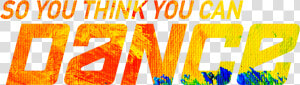 So You Think You Can Dance Logo Png   Png Download   You Think You Can Dance Design  Transparent Png