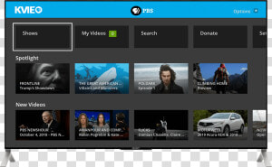 Pbs App On Tv With Roku  HD Png Download