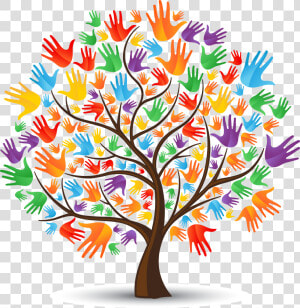 Hands Of Kindness Benefit A Roaring Success   Clipart Tree With Hands  HD Png Download