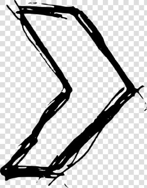 Hand Drawn Arrow   White Hand Drawn Arrow Png  Transparent Png