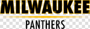 Wisconsin Milwaukee Wordmark   Uw Milwaukee Panthers Logo  HD Png Download