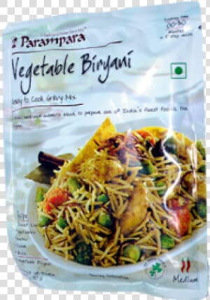 Parampara Vegetable Biryani Ready To Cook Gravy Mix   Fried Noodles  HD Png Download