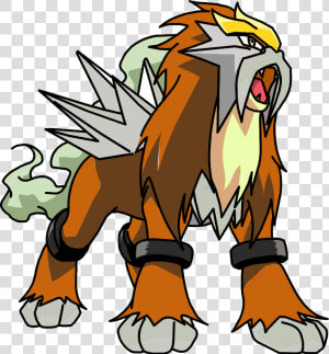 Shiny Entei Os   Pokémon Entei  HD Png Download