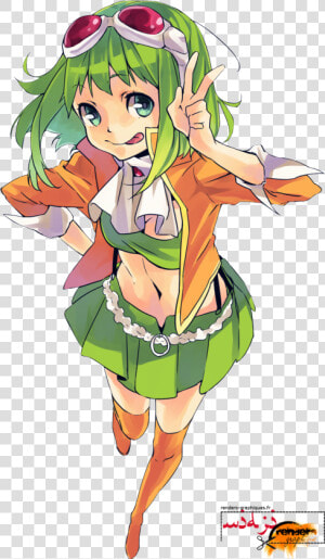 Gumi Vocaloid Png   Gumi Megpoid Render  Transparent Png