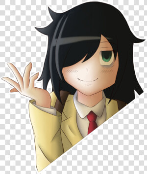 Tomoko Kuroki   Png Download   Cartoon  Transparent Png