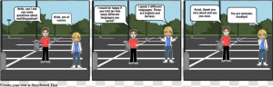 Comic Strip About Chemical Changes  HD Png Download