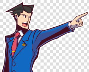 Phoenix Wright Objection Fanart  HD Png Download