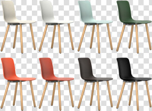 Transparent Wooden Chair Png   Hal Wood Chair Vitra  Png Download