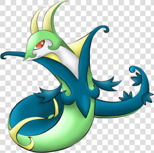 Shiny Serperior   Shiny Serperior Fan Art  HD Png Download