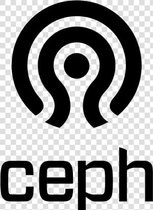 Ceph Logo Stacked Argb Black 120411 Fa   Graphic Design  HD Png Download