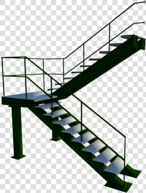 Escalera Metalica Con Perfiles  HD Png Download