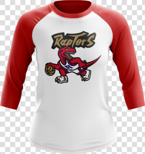 Raptors Mitchell  amp  Ness Ladies Dino Dribble Raglan  HD Png Download