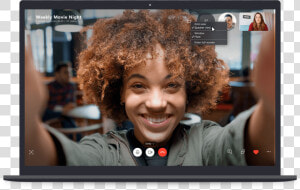 Skype Speaker View   Skype Video Call Screen 2019  HD Png Download