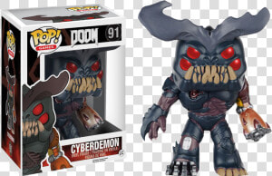 Doom Cyberdemon Funko Pop  HD Png Download