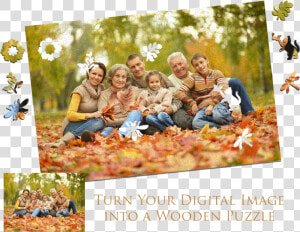 Custom Wooden Jigsaw Puzzle   Inspirasi Foto Keluarga Outdoor  HD Png Download