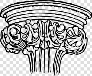 Early English Gothic Capital Svg Clip Arts   Gothic Architecture  HD Png Download