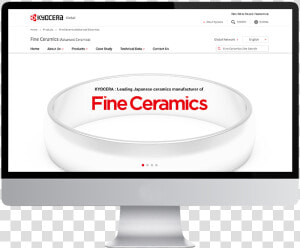 Kyocera Global   Fine Ceramics1  HD Png Download