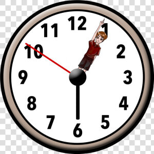 Tick Tock Clock Clipart With Transparent Background  HD Png Download