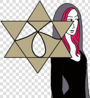 Occult Clipart Group Witch   Triangle  HD Png Download