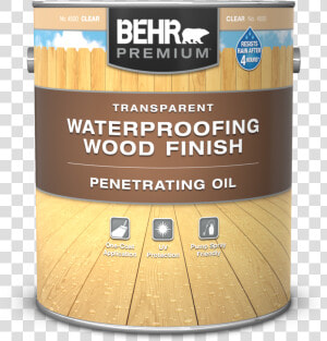 Behr Waterproofing Stain And Sealer  HD Png Download