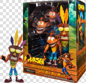 Crash Bandicoot Ultra Deluxe 7” Scale Action Figure  HD Png Download