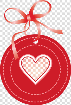 Christmas Tag Clipart Image Royalty Free Download Valentine   Valentine Heart Label Png  Transparent Png