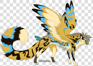 Pictures Of Winged Animals Wolves And Cats Anime Cheetah   Anime Cats With Wings  HD Png Download