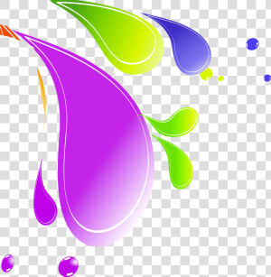 Transparent Gotas De Agua Png   Coloured Water Droplet Cartoon  Png Download