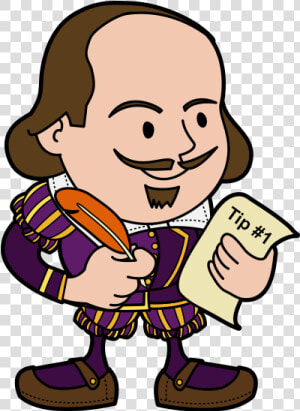 Clip Art Shakespeare Clip Art   William Shakespeare Cartoon Png  Transparent Png