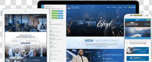 Church Website Design Samples   Website  HD Png Download