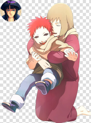 Enfant  Gaara  And Naruto Image   Naruto And Kushina  HD Png Download