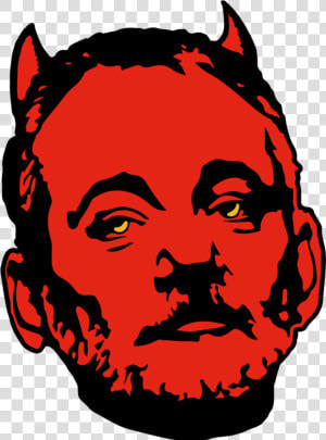 Image Of Devil Murray T shirt   Bill Murray  HD Png Download