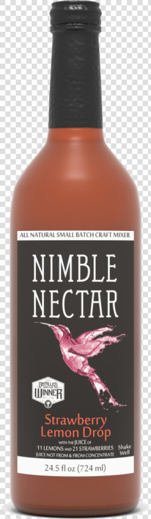 Strawberry Lemon Drop   Nimble Nectar Small Batch Craft Mixer  HD Png Download